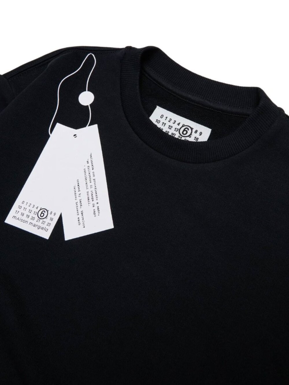 MM6 Maison Margiela Kids Logo Tag Sweatshirt 16 Y